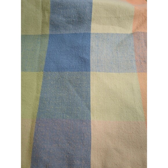 Vintag Nine & Co Pencil Wrap Skirt 2004 Size 14 Plaid Check Flannel - Picture 9 of 9